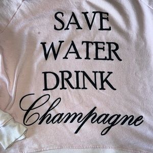 Brokedown pink sweatshirt medium